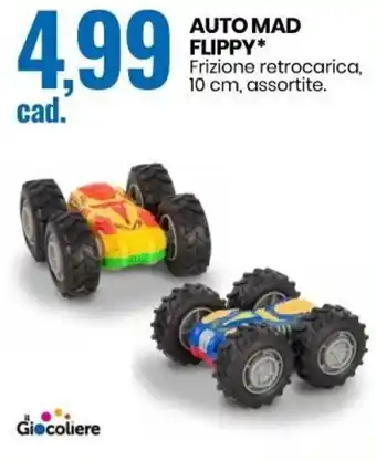 Eurospin Il Giocoliere Auto Mad Flippy 10 cm offerta