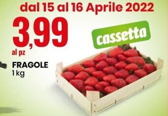 Eurospin Fragole 1 kg offerta