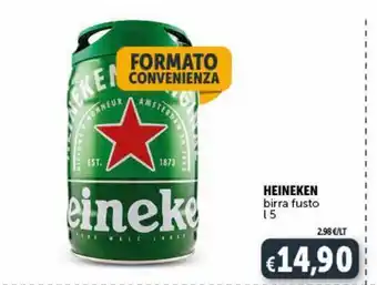 Deco Superstore Heineken birra fuso l 5 offerta
