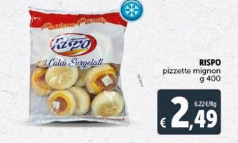 Rispo pizzette mignon g 400