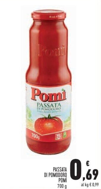 Conad Pomì Passata di Pomodoro 700 g offerta