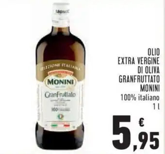 Conad Monini Olio Extra Vergine Di Oliva Granfruttato 1 L offerta