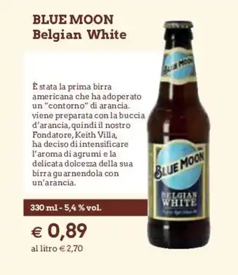 Famila Blue Moon Belgian White 330ml offerta