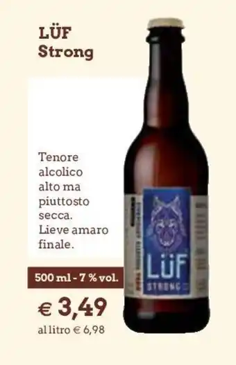 Famila Lüf Strong 500ml offerta