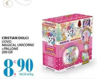 Sisa Cristian Dolci Uovo Magical Unicorns + Pallone 200 gr offerta