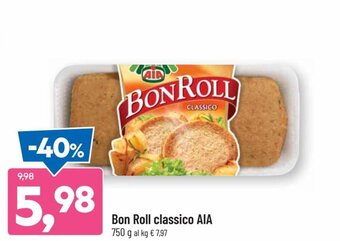 DPiù Aia Bon Roll Classico 750 g offerta