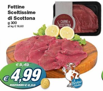 Prix Quality Fettine Sceltissime di Scottona 300 g offerta