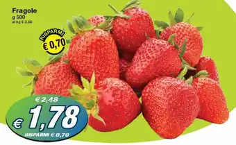 Prix Quality Fragole 500 g offerta