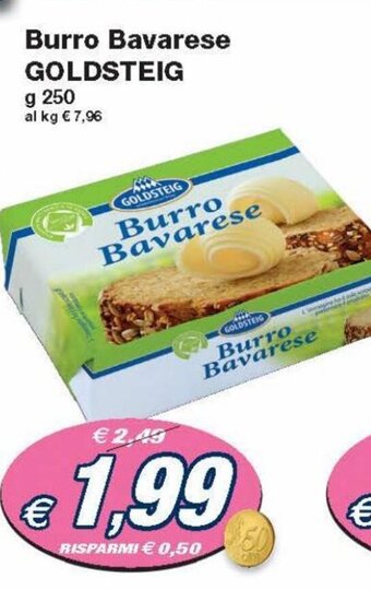Prix Quality Goldsteig Burro Bavarese 250 g offerta