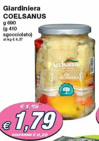 Prix Quality Coelsanus Giardiniera 690 g offerta