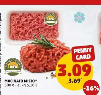 PENNY Macinato misto 500 g sapor di cascina offerta