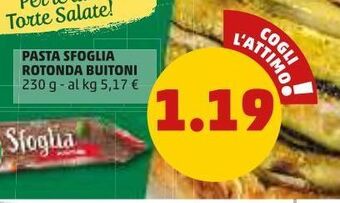 PENNY Pasta sfoglia buitoni rotonda 230 g offerta