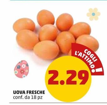 PENNY Uova fresche conf da 18 pz offerta