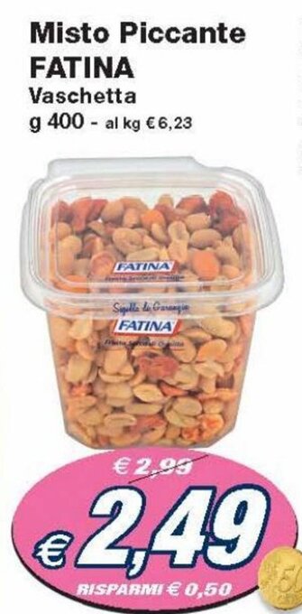Prix Quality Fatina Misto Piccante Vaschetta 400 g offerta