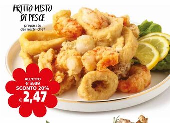 Il Gigante Fritto misto di pesce offerta