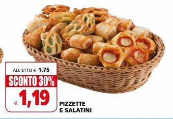 Il Gigante Pizzette e salatini offerta