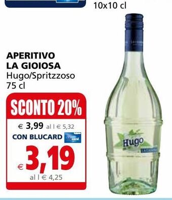 Il Gigante Aperitivo la gioiosa offerta