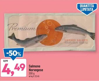 DPiù Salmone Norvegese 200 g offerta