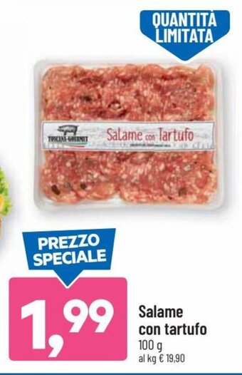 DPiù Salame con tartufo 100 g offerta