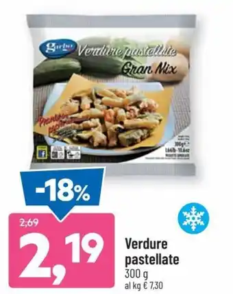 DPiù Verdure pastellate 300 g offerta