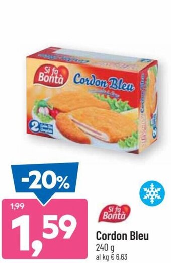 DPiù Si fa Bontà Cordon Bleu 240 g offerta