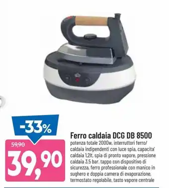 DPiù Ferro caldaia DCG DB 8500 offerta