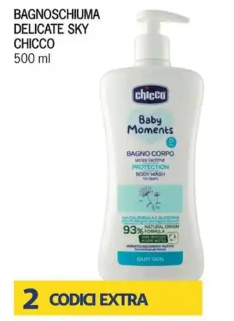 Chicco Bagnoschiuma Delicate Sky 500 ml