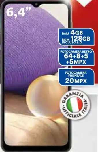 Ipercoop Samsung Galaxy A32 Smartphone offerta