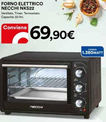 Forno elettrico offerta di MD Discount