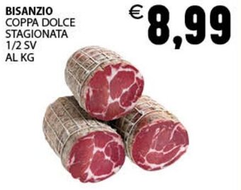 Bisanzio Coppa Dolce Stagionata 1/2 SV