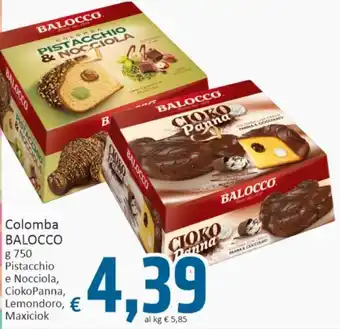 Paghi Poco Balocco Colomba g 750 Pistacchio e Nocciola, CiokoPanna, Lemondoro, Maxiciok offerta