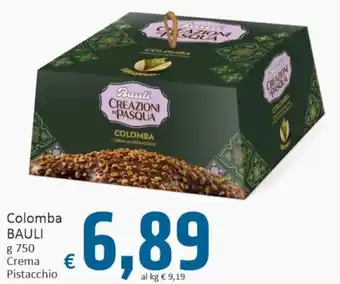 Paghi Poco Bauli Colomba g 750 Crema Pistacchio offerta