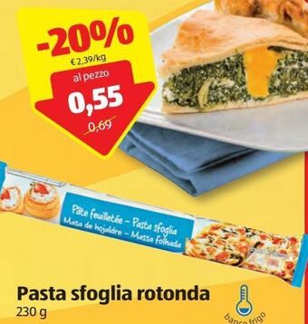 Pasta sfoglia rotonda