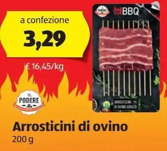 ALDI Arrosticini di ovino offerta