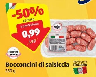 ALDI Bocconcini di salsiccia offerta