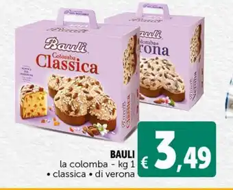 Deco Maxistore Bauli la colomba offerta