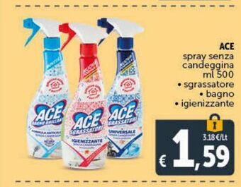 Deco Maxistore Ace spray senza candeggina offerta