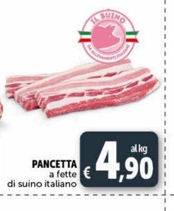 Deco Maxistore Pancetta a fette di suino italiano offerta