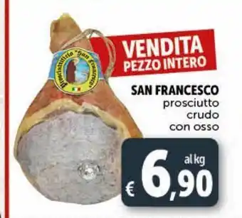 Deco Maxistore San francesco prosciutto crudo offerta