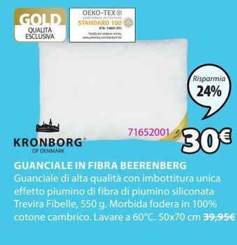 Guanciale in fibra