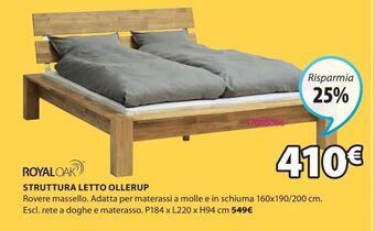 JYSK Struttura letto offerta