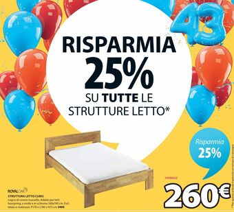 JYSK Struttura letto offerta