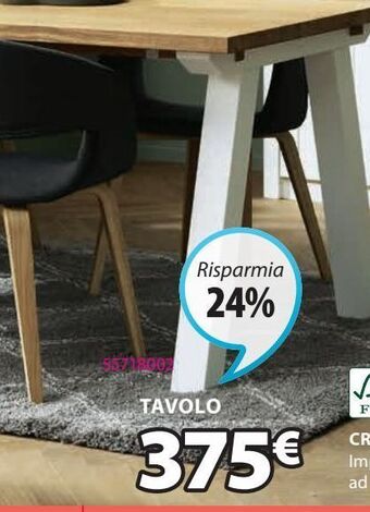 JYSK Tavolo da pranzo offerta