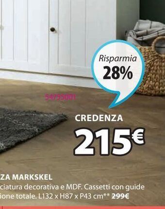JYSK Credenza offerta