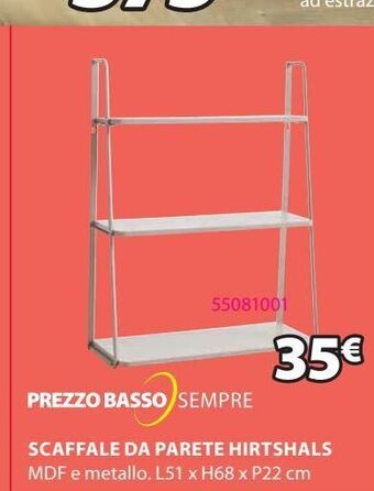 Scaffale da parete