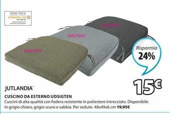 JYSK Cuscino da esterno offerta