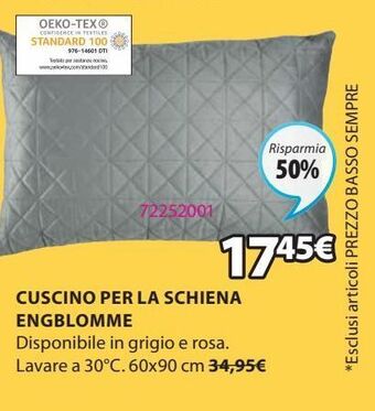 JYSK Cuscino offerta