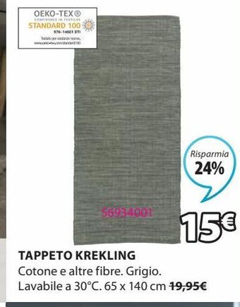 JYSK Tappeto offerta