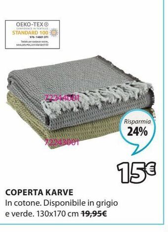 JYSK Coperta offerta