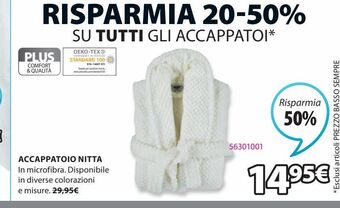 JYSK Accappatoio offerta